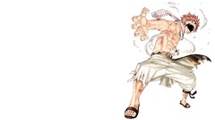 Fairy tail Simple Background Dragneel Natsu