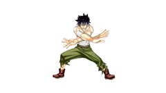 Fairy tail Simple Background Fullbuster Gray