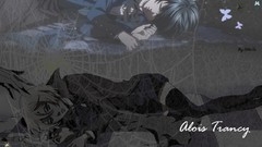 Fallen blondes kuroshitsuji ciel phantomhive black hair anime 