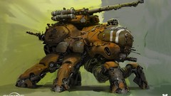 Fallen science fiction concept art video games bungie 