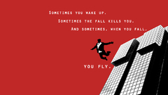 Falling down sad Skyscrapers