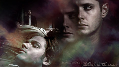 Falling in The ocean