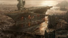 Fallout ruins post-apocalyptic fantasy