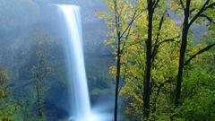 Falls waterfall fog Photomanipulation