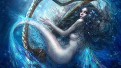 Fan art artwork fantasy art Rusalka