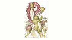 Fan art comic ivy dc comics Poison Ivy comics girls