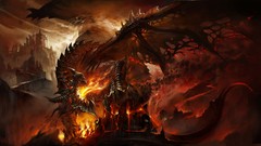 Fan art Deathwing World of Warcraft: Cataclysm