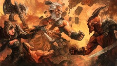 Fan art diablo iii barbarian