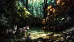 Fan art forests artwork fantasy art