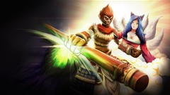 Fan art League of Legends ahri Wukong