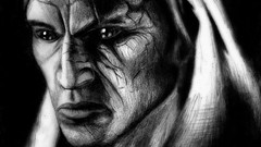 Fan art the witcher the witcher 2 assassins of kings geralt of 
