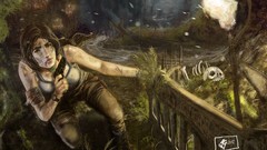 Fan art tomb raider lara croft Lara artwork video games tomb 