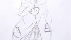 Fan art uchiha sasuke akatsuki naruto shippuden sketches