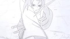 Fan art uchiha sasuke naruto shippuden sketches