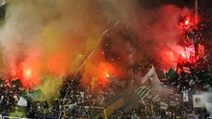 Fans tifo supporters derby