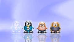 Fantastic Four Linux tux