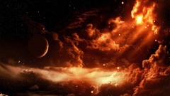 Fantasy 3d outer space digital art fantasy art