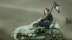 Fantasy abstract art car