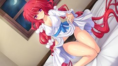 Fantasy Anime blush long hair pink eyes anime girls game cg 