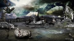 Fantasy apocalyptic artwork digital art fantasy art