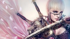 Fantasy armor Swords fantasy art chainmail female warriors