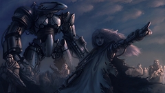 Fantasy Army Robots Art