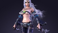 Fantasy art 3D girls 3D renders