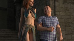 Fantasy art 3D modeling