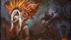 Fantasy art Android Jones