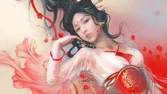 Fantasy art asians
