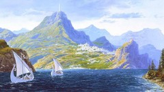 Fantasy art Boats Ted