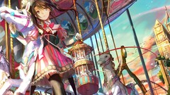 Fantasy art carousel fuji