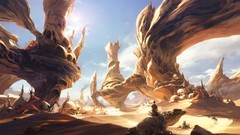 Fantasy art deserts