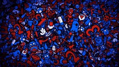 Fantasy art Desktopography sketches