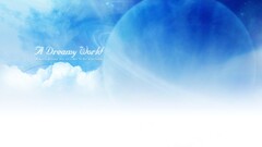 fantasy art digital art space art Typography landscape clouds