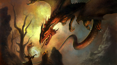 Fantasy art Dragons