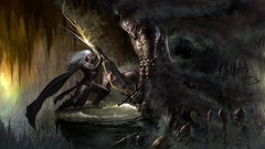 Fantasy art Drizzt