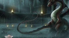 Fantasy art dungeons and