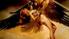 Fantasy Art eagle woman