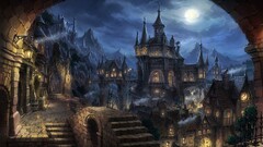 fantasy art fantasy city artwork