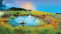 Fantasy art fictional landscapes