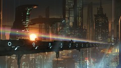 Fantasy art futuristic