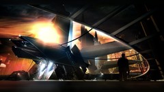 Fantasy art futuristic citylife