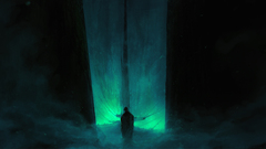 Fantasy art gate digital