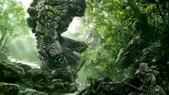 Fantasy art Golem artwork