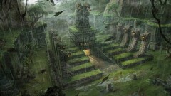 fantasy art lara croft tomb raider video games video game art