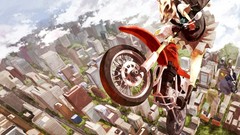 Fantasy art motorbikes