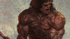 Fantasy art muscles artwork