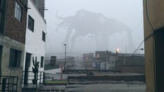 fantasy art Photoshop digital art science fiction creature City