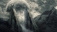 fantasy art planet artwork landscape the lord of the rings